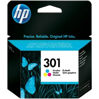 CH562E_NP - Original HP 301 Tri-Colour Ink Cartridge