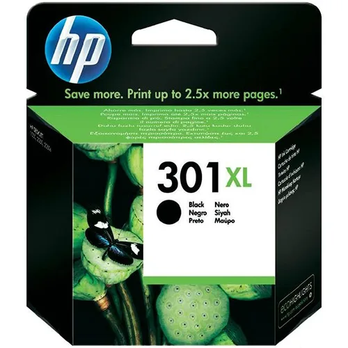Original HP 301XL High Capacity Black Ink Cartridge