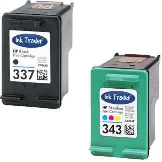 HP 337 343 Remanufactured Ink Cartridges