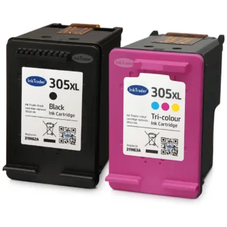 Remanufactured HP 305XL Black & Colour Ink Cartridge Multipack