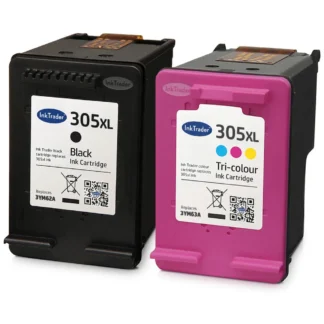 Remanufactured HP 305XL Black & Colour Ink Cartridge Multipack