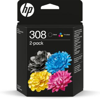 Original HP 308 Black & Colour Ink Cartridge Multipack