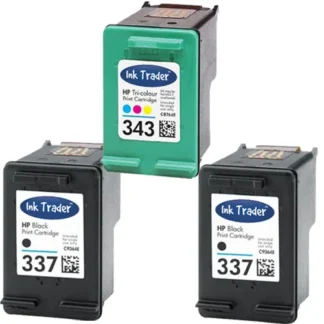 HP 337 343 Remanufactured Ink Cartridges