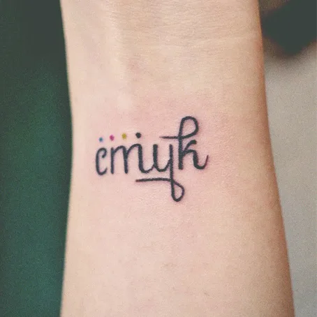 CMYK Tattoo