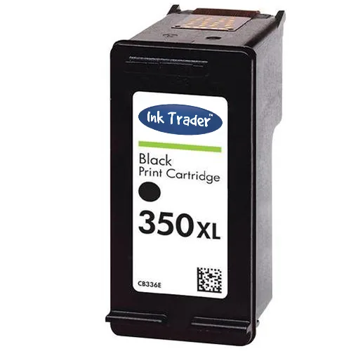 Remanufactured HP 350XL Black Ink Cartridge
