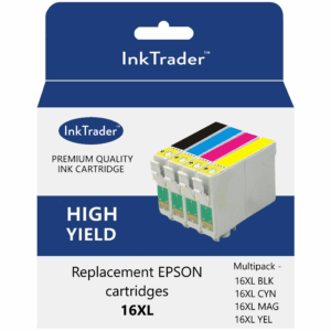 Compatible Epson 16XL Cyan, Magenta, Yellow & Black Ink Cartridges – Multipack