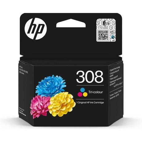 HP 308 Tri-Colour Ink Cartridge - 7FP20UE