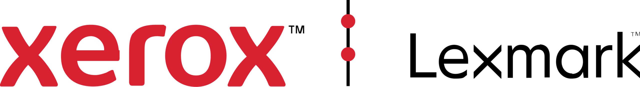 Xerox Lexmark Logo Trans