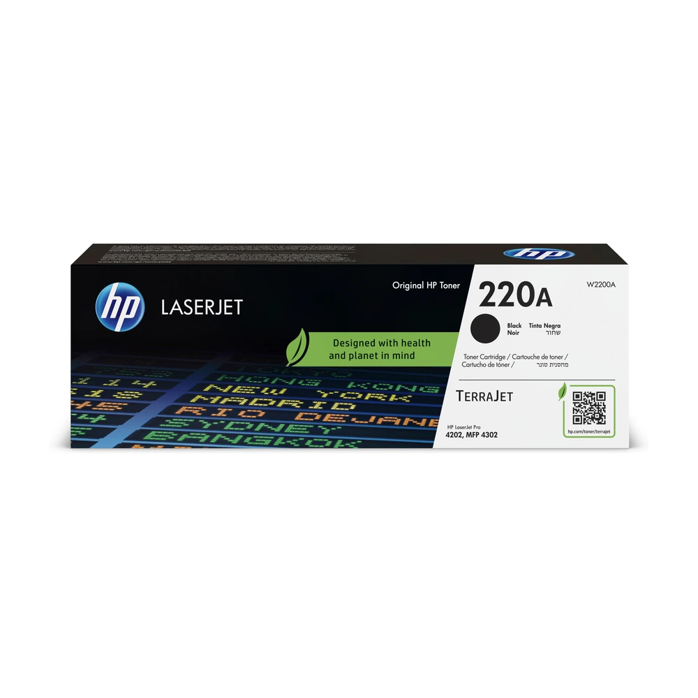 HP 220A Black Toner Cartridge - W2200A