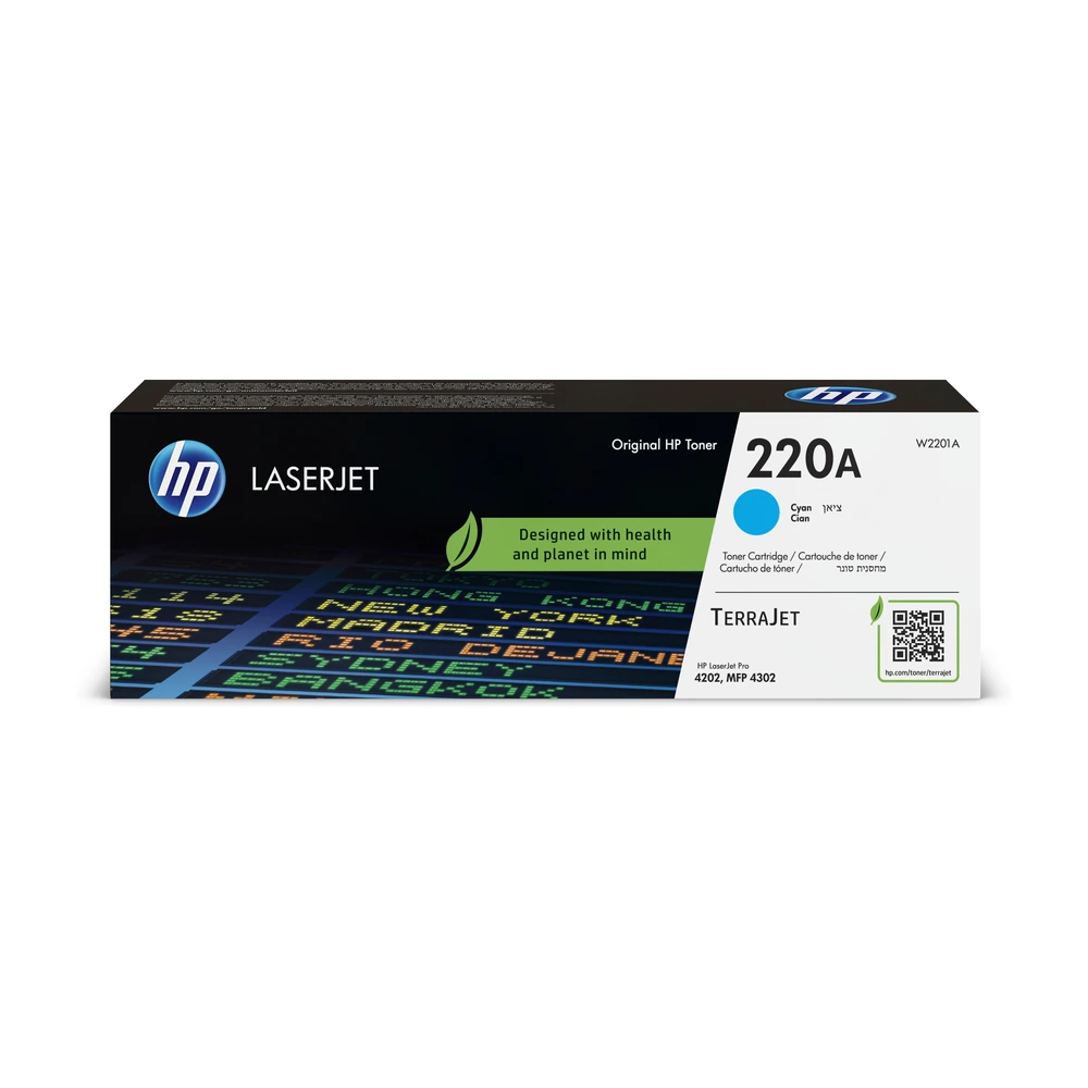 HP 220A Cyan Toner Cartridge - W2201A