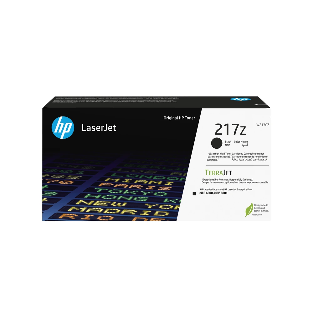 HP 217Z Black High Yield Toner Cartridge - W2170Z