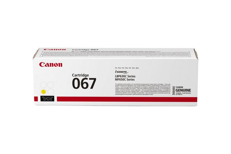 Canon 067 Yellow Toner Cartridge - 5099C002