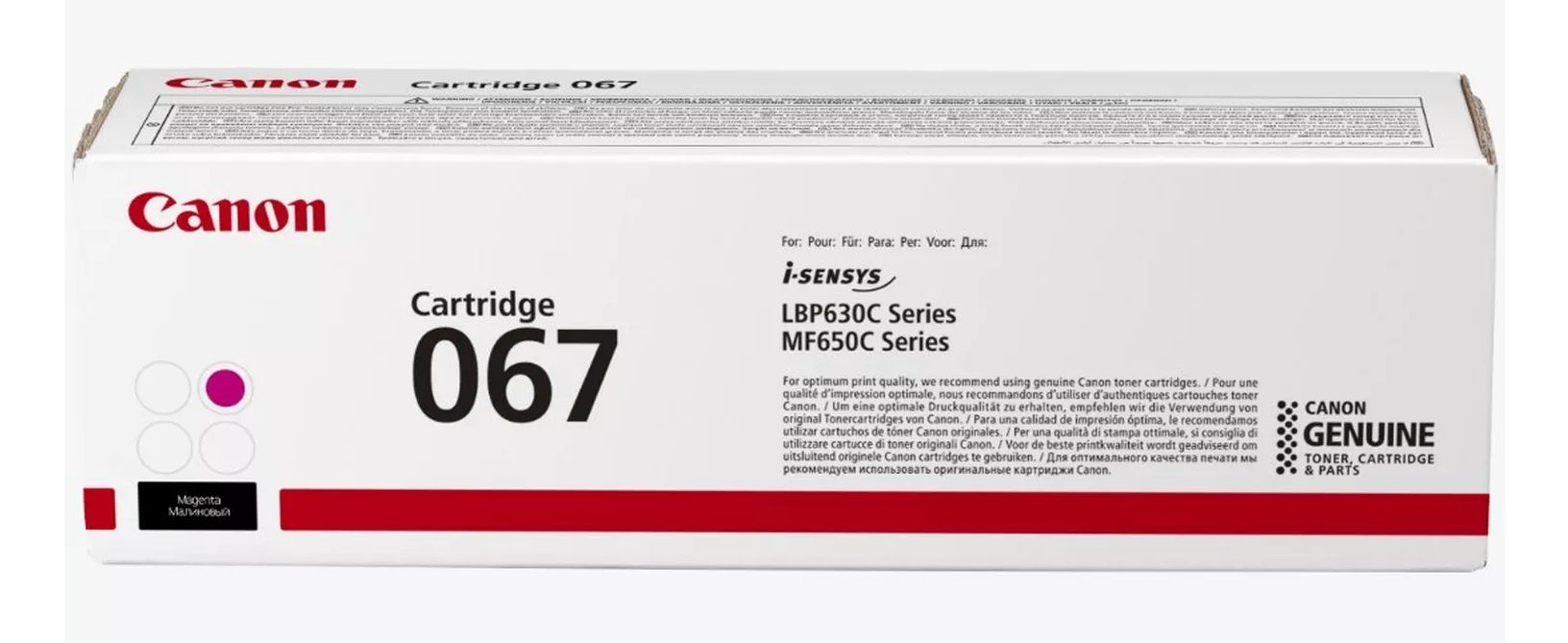 Canon 067 Magenta Toner Cartridge - 5100C002
