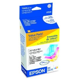 Epson T0605 Ink Cartridge Multipack - C13T060520