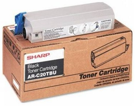 Sharp C20TBU Black Toner Cartridge - AR-C20TBU