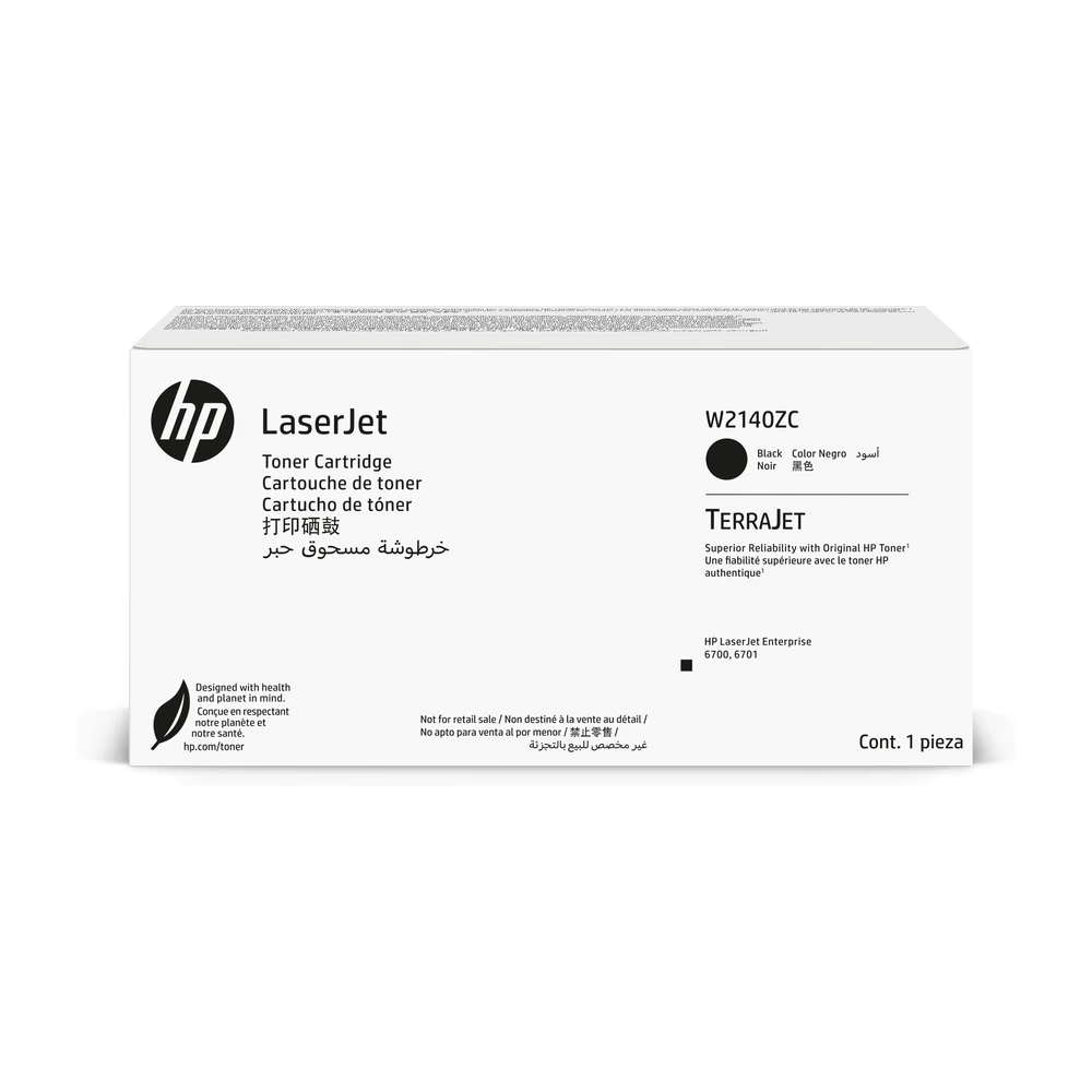 HP 214Z Black High Yield Toner Cartridge - W2140ZC