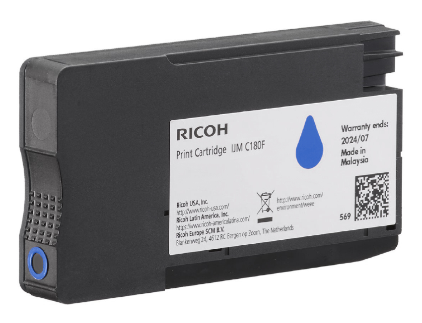 Ricoh 408518 Cyan Toner Cartridge