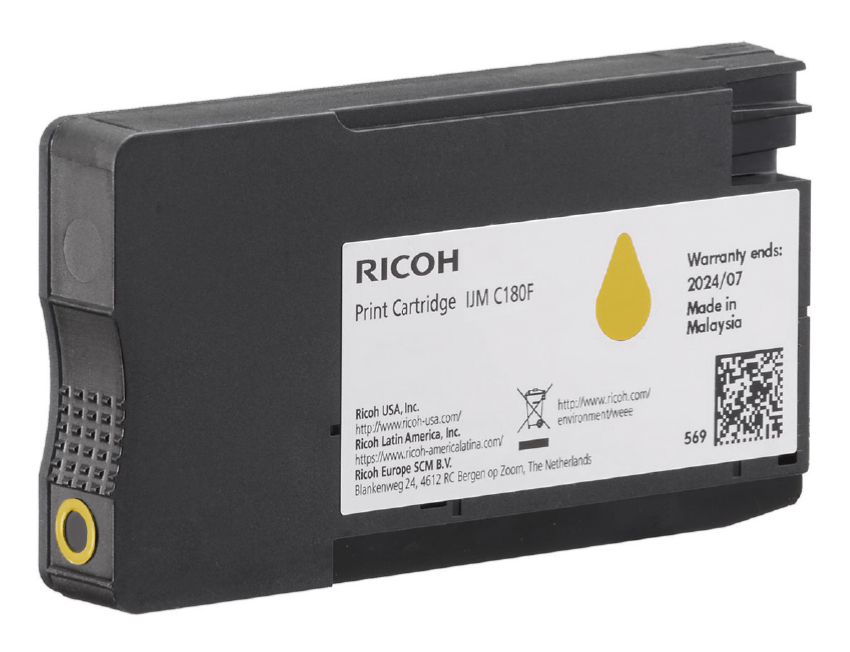 Ricoh 408520 Yellow Toner Cartridge