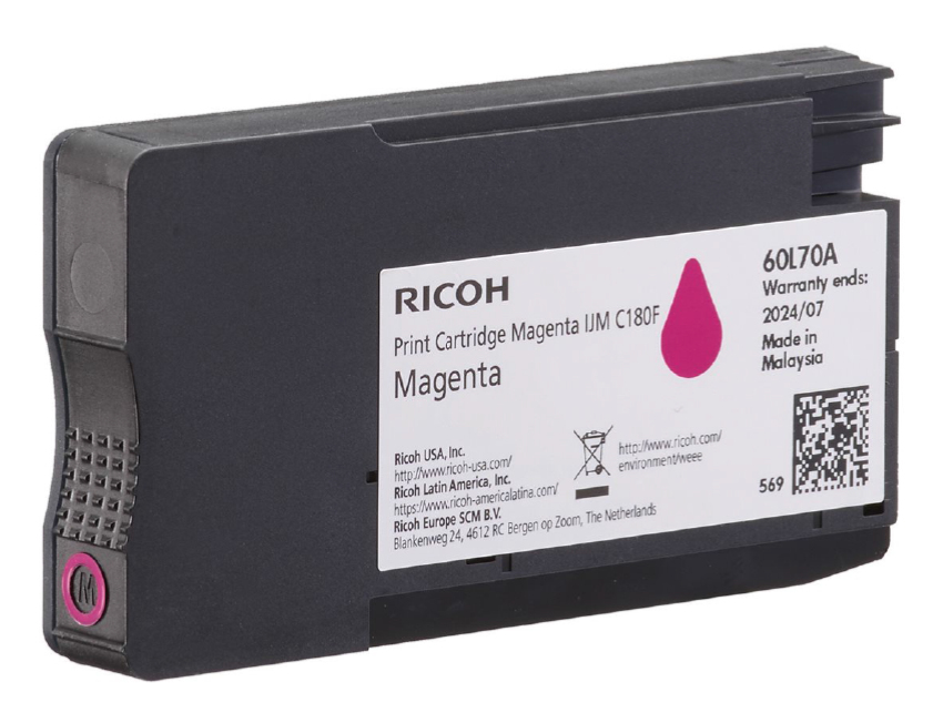 Ricoh 408519 Magenta Toner Cartridge