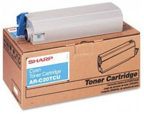 Sharp C20TCU Cyan Toner Cartridge - AR-C20TCU