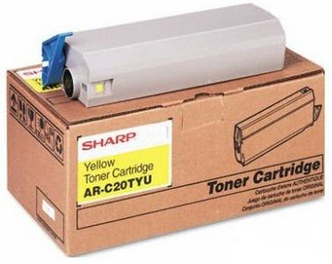 Sharp C20TYU Yellow Toner Cartridge - AR-C20TYU
