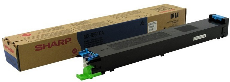 Sharp MX-18GTCA Cyan Toner Cartridge