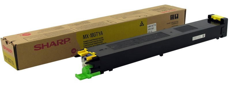Sharp MX-18GTYA Yellow Toner Cartridge