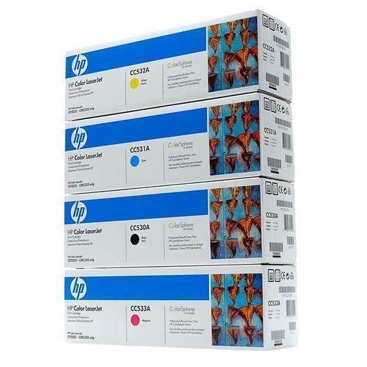 HP CC530A-CC533A Toner Cartridge Multipack