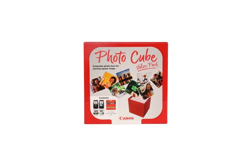 Canon PG-560 + CL-561 Photo Cube Value Pack - 3713C007
