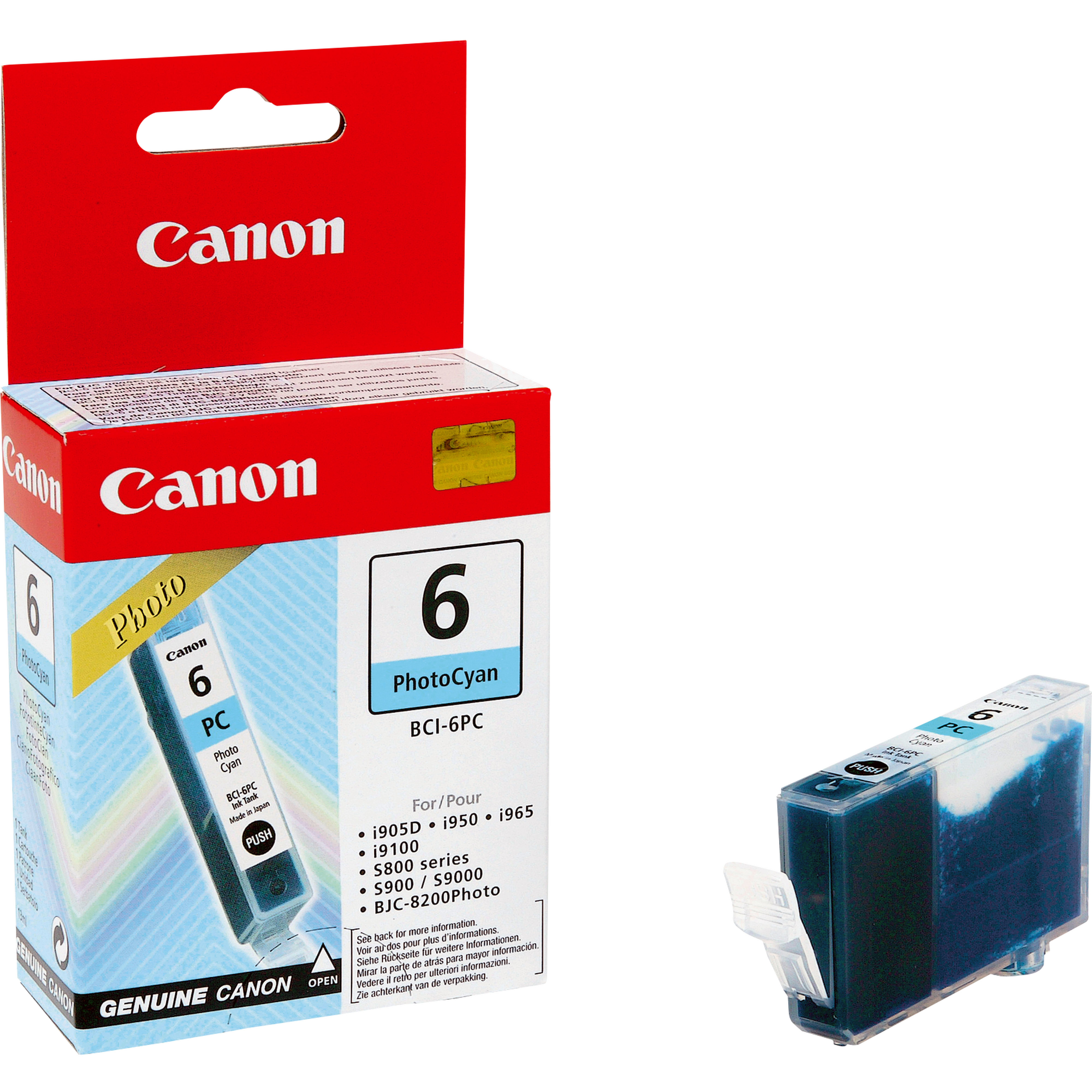 Canon BCI-6P Photo Cyan Ink Cartridge - 4709A002