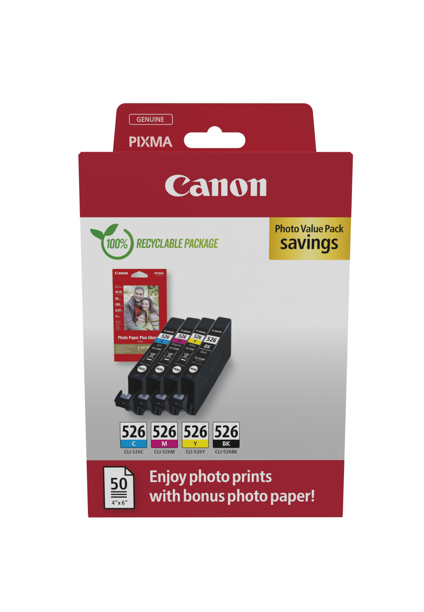 Canon CLI-526 Multipack - 4540B019