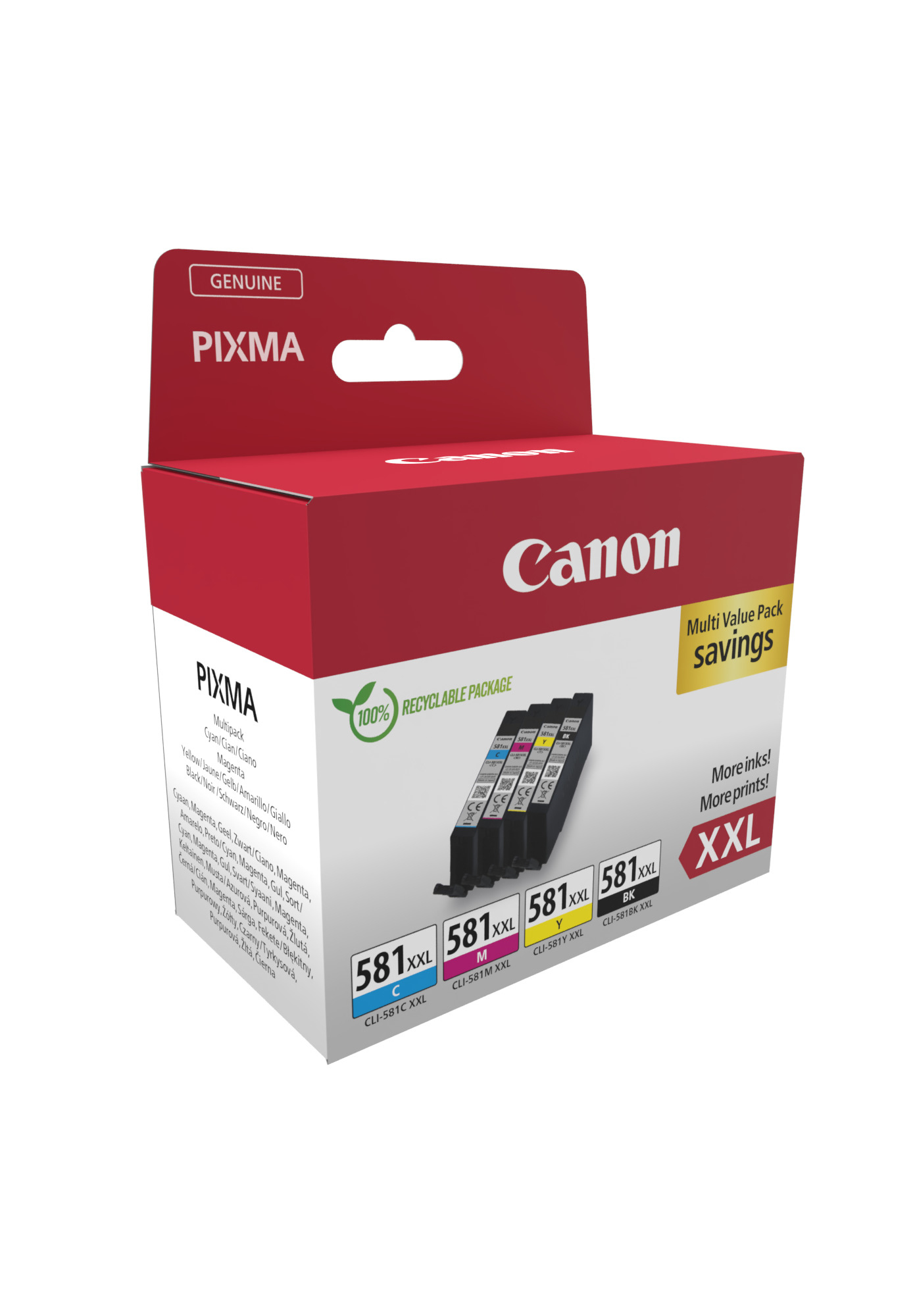 Canon CLI-581XXL CMYK Multipack - 1998C006