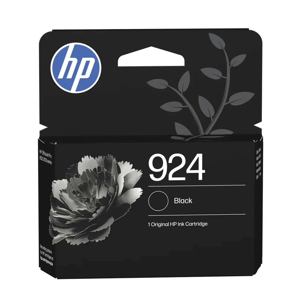 HP 924 Black Ink Cartridge - 4K0U6NE