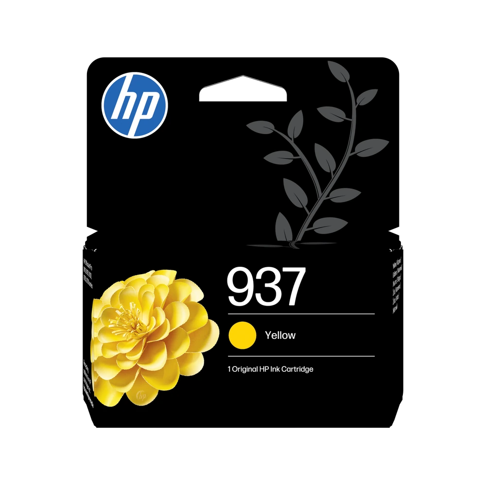 HP 937 Yellow Ink Cartridge - 4S6W4NE