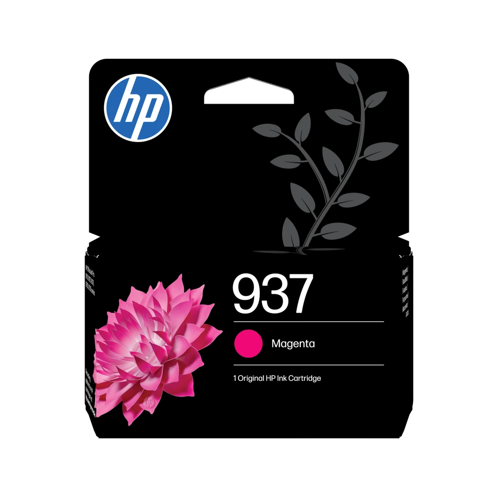 HP 937 Magenta Ink Cartridge - 4S6W3NE