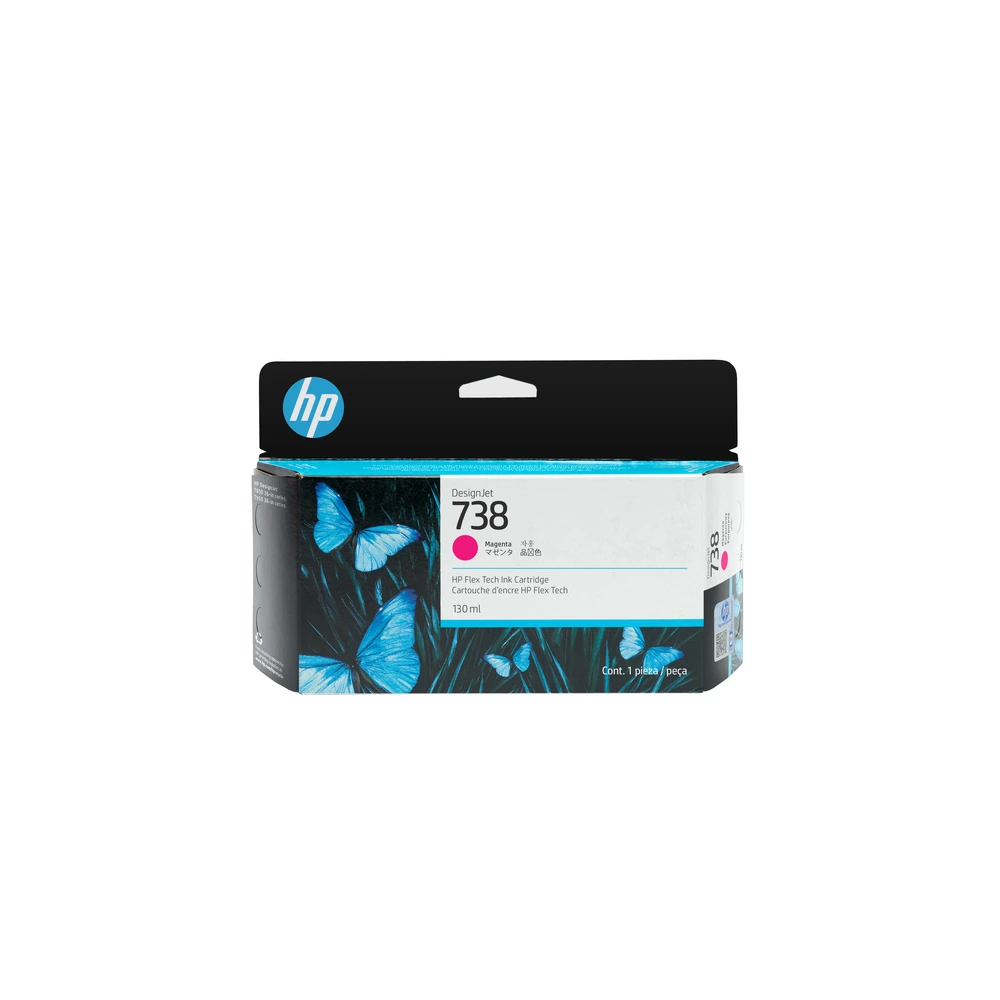HP 738 Magenta Ink Cartridge - 498N6A