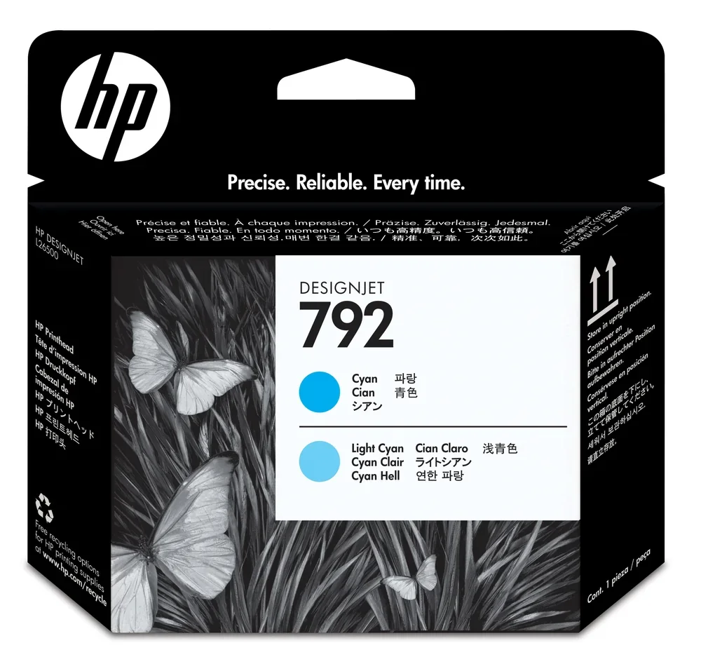 HP 792 Cyan/Light Cyan Printhead - CN703A