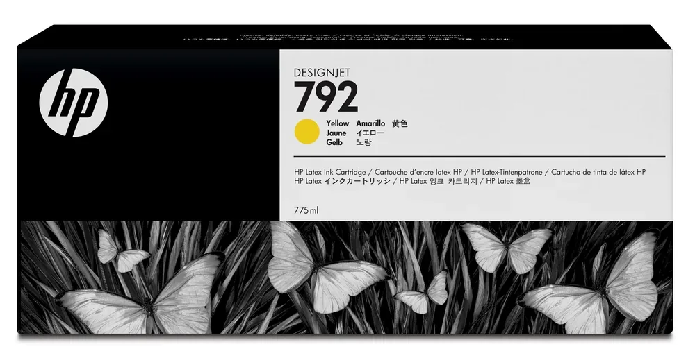 HP 792 Yellow Ink Cartridge - CN708A
