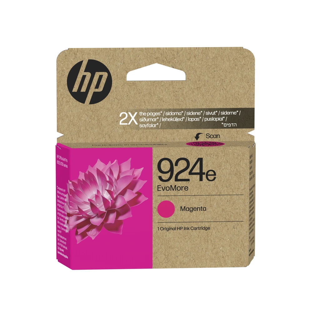 HP 924e Magenta Ink Cartridge - 4K0U8NE