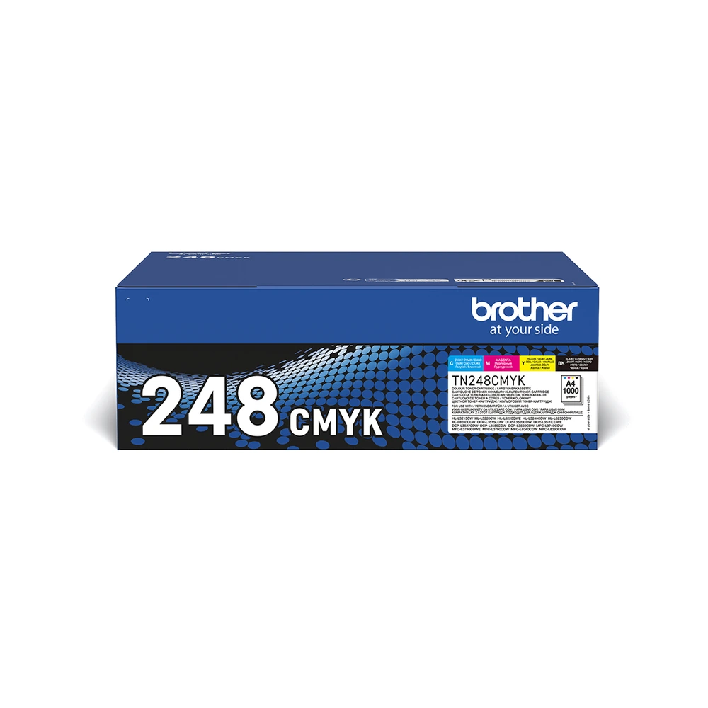Brother TN-248 Toner Cartridge Multipack - TN-248VAL