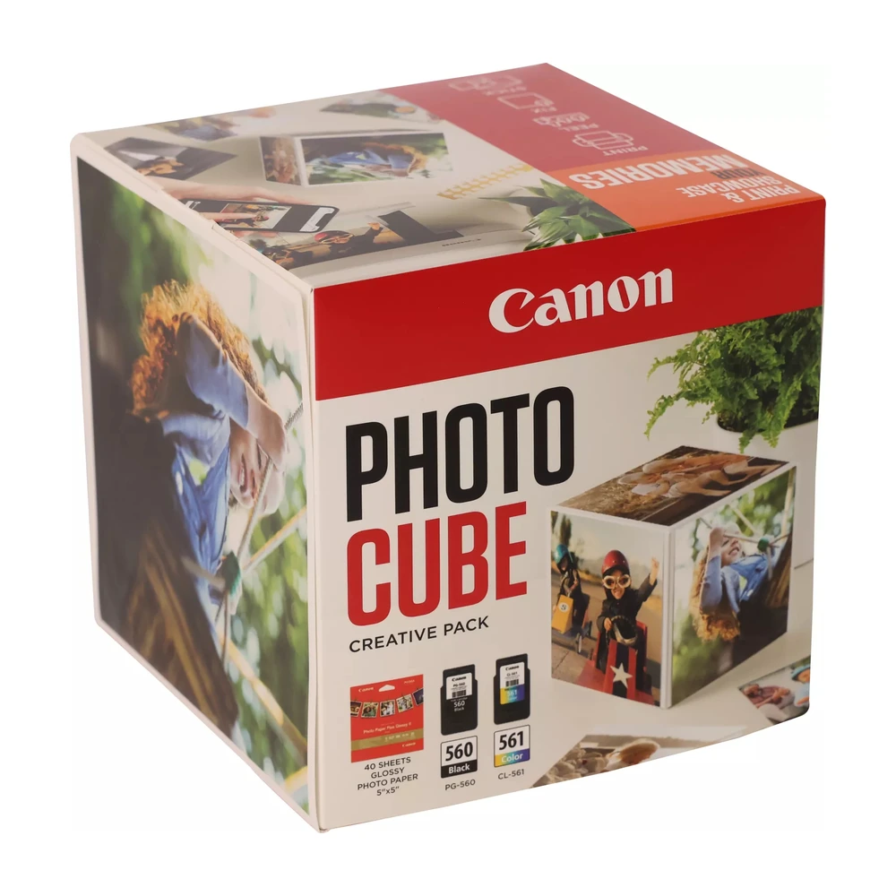 Canon PG-560 + CL-561 Photo Cube Creative Pack Orange - 3713C013