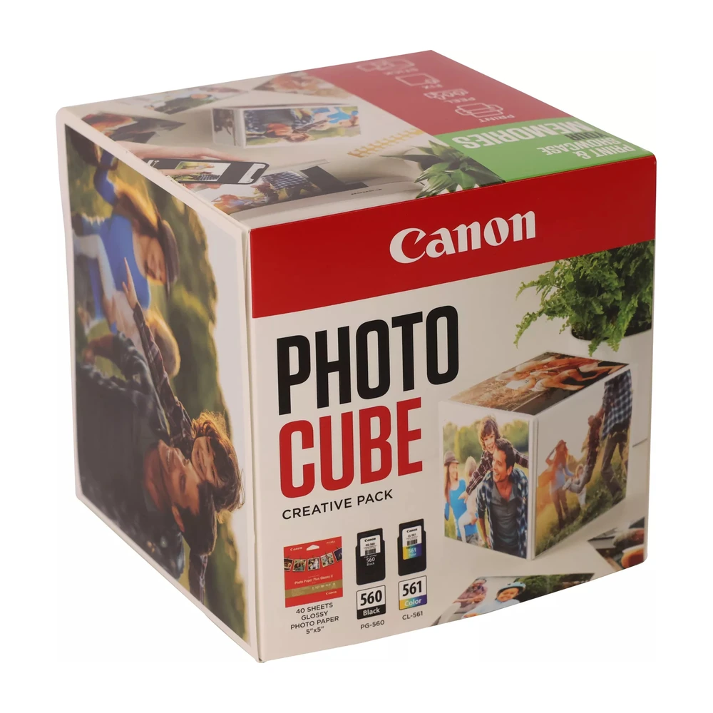 Canon PG-560 + CL-561 Photo Cube Creative Pack Green - 3713C014