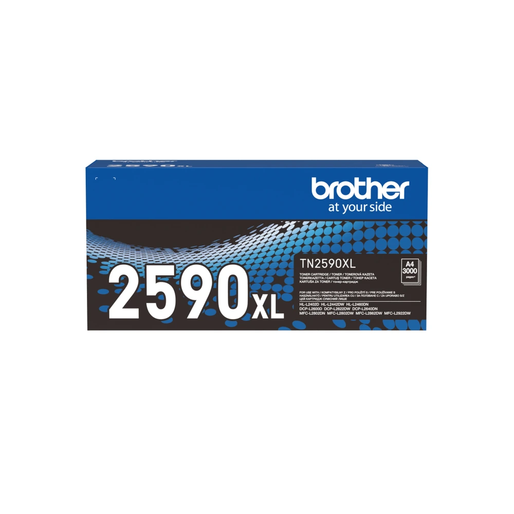 Brother TN-2590XL Black Toner Cartridge