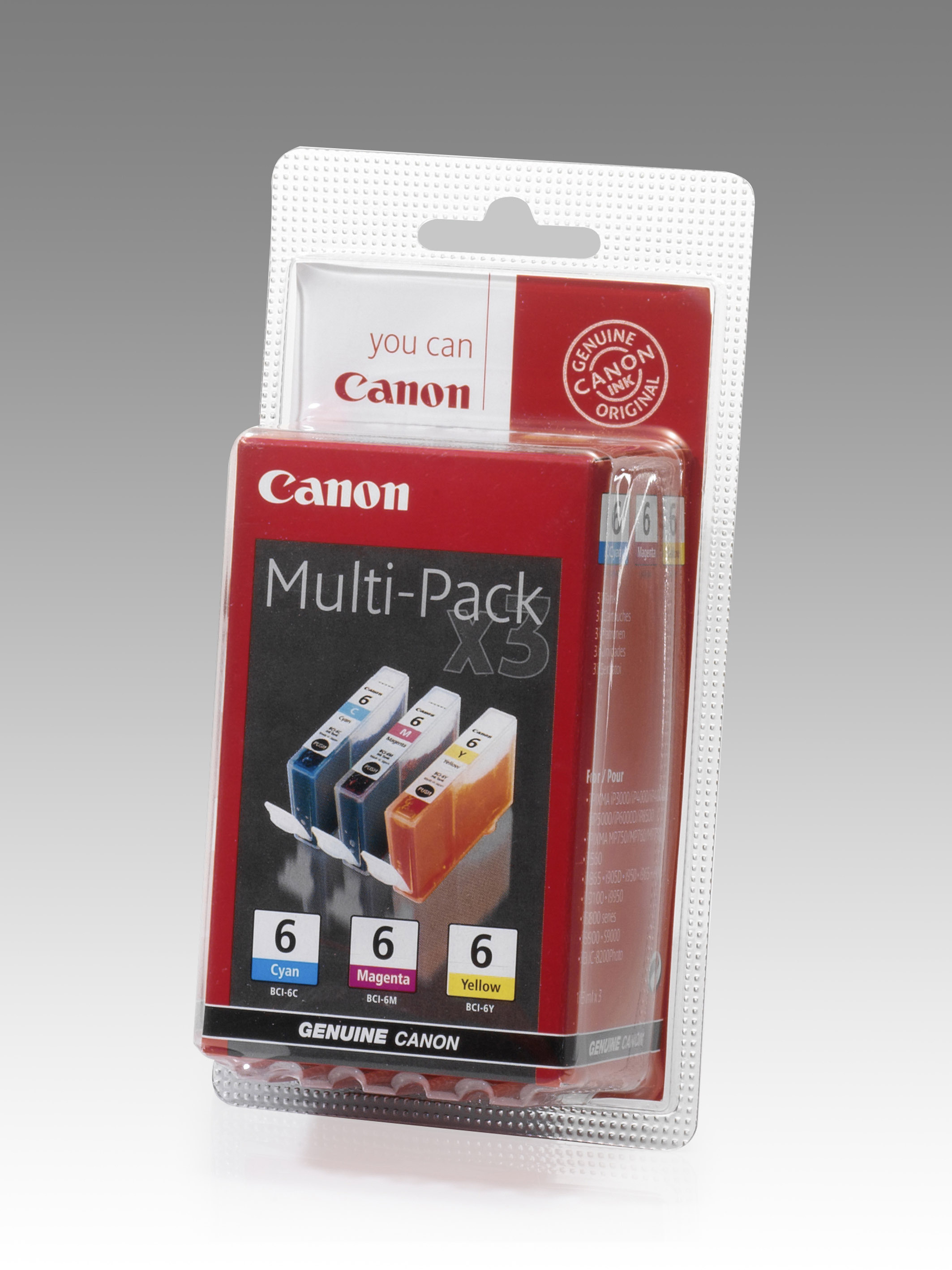 Canon BCI-6 Tri-Pack - 4706A029
