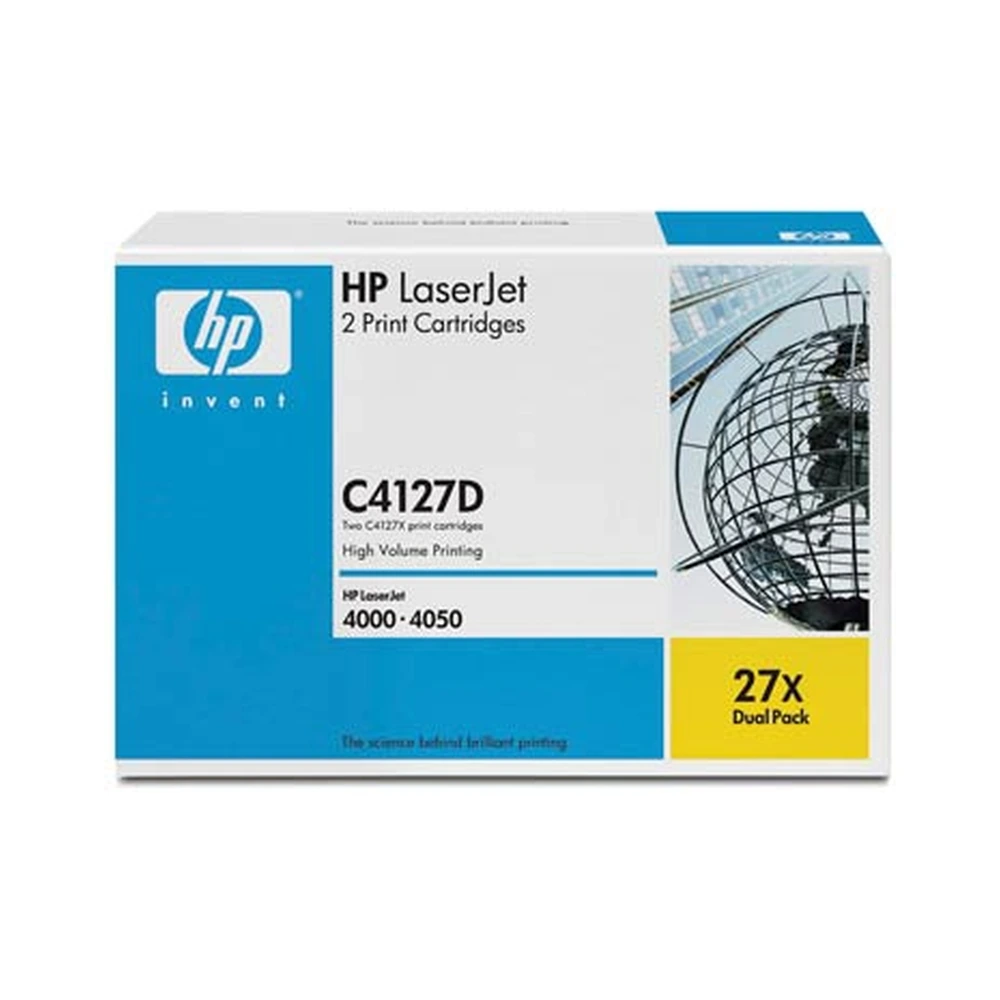 HP 27X Black Twin Pack - C4127D