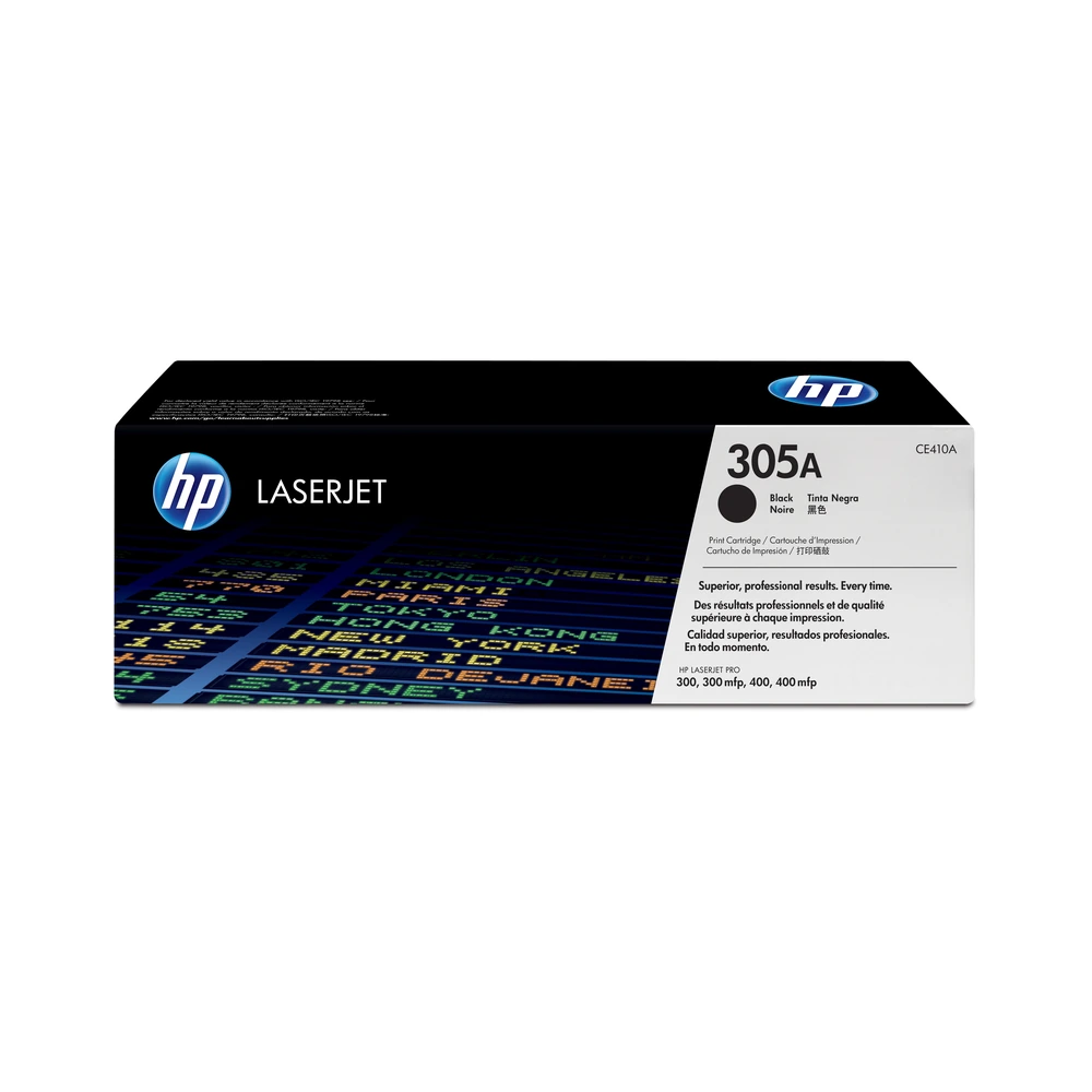 HP 305A Black Toner Cartridge - CE410A