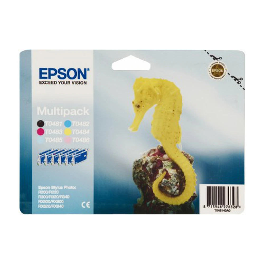 Epson T0481 Ink Cartridge Multipack - C13T048140A0