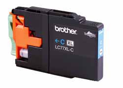 Brother LC-77XL Photo Cyan Ink Cartridge - LC-77XLC