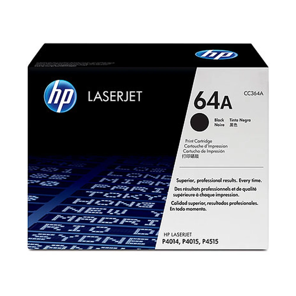 HP 10 + 000 Black Toner Cartridge - CC364-67901