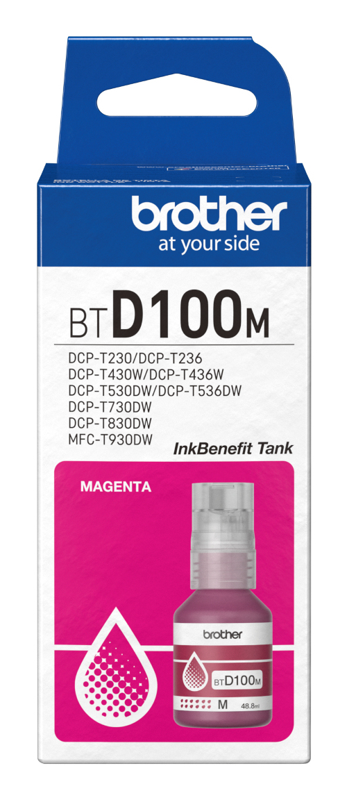Brother BTD100 Magenta Ink Cartridge